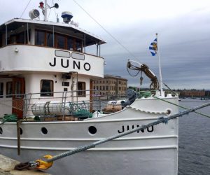 Saras resedagbok på Göta kanal – dag 1 avresan från Stockholm 30 maj