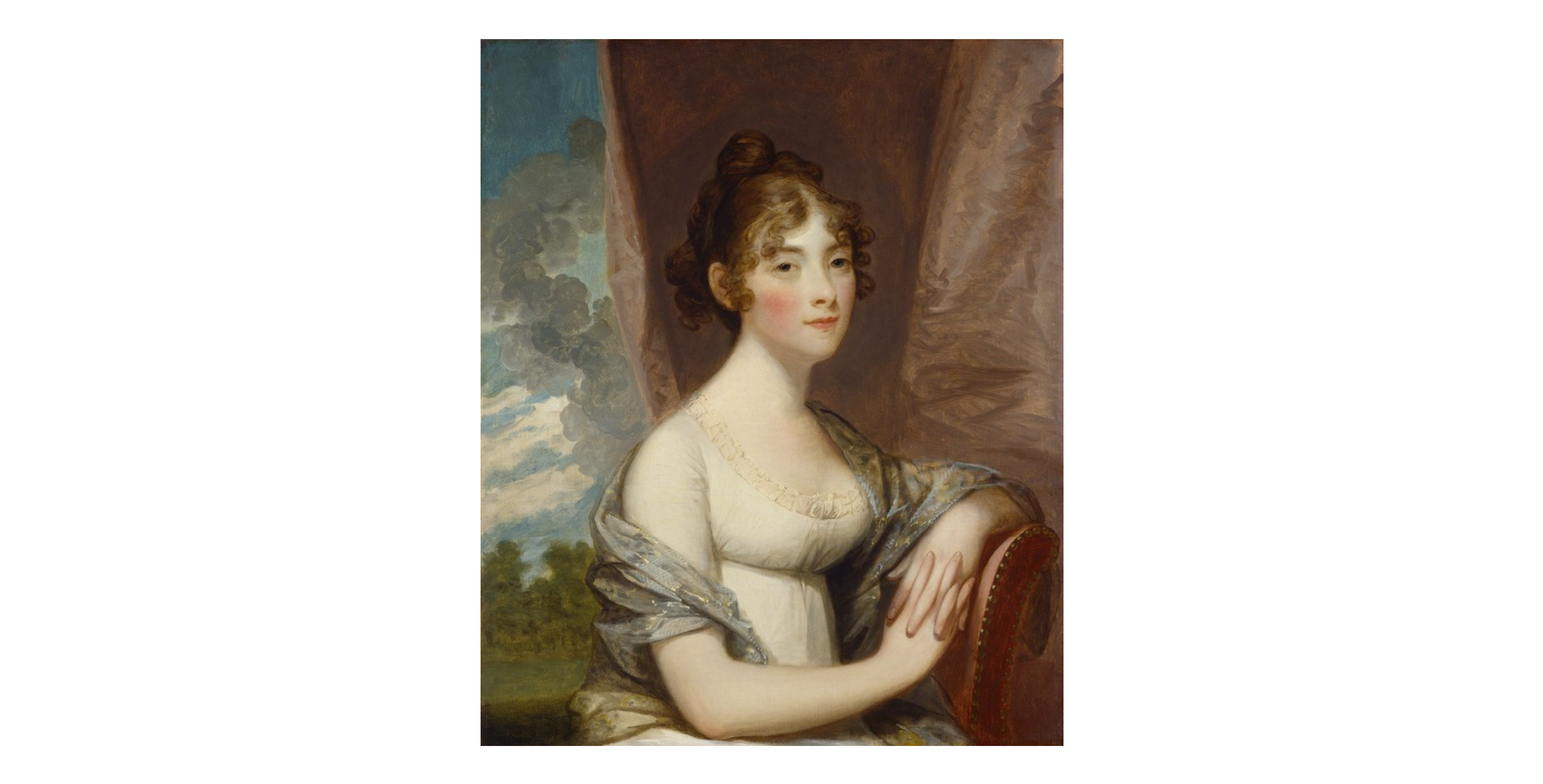 Ann Barry, 1803/1805, Oil on canvas by Gilbert Stuart