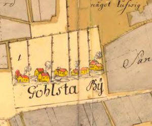 Stora Gåhlstad, vilken kartskatt eller skattkarta?